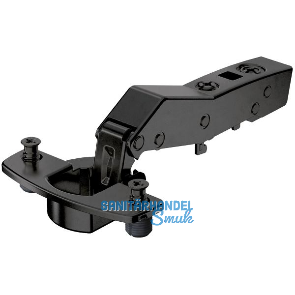 HETTICH SENSYS 8669 TH58 Winkelscharnier 30� aufliegend �W95� schwarz
