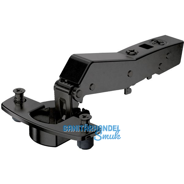HETTICH SENSYS 8669 TH58 Winkelscharnier 45� aufliegend �W 95� schwarz
