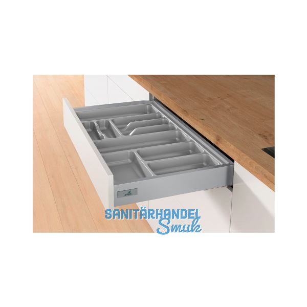 HETTICH OrgaTray 440 Besteckeinsatz T 380 - 440/Nennbreite 450 mm Silber