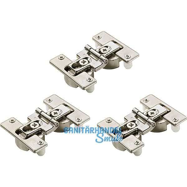 HETTICH WINGLINE L Mittelscharnier-Set, zum Anschrauben, 3 St�ck