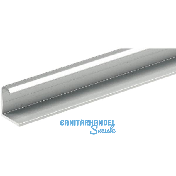 HETTICH Schiebet�r-Korpusabschlussleiste hintere T�r 2100 mm, Aluminium