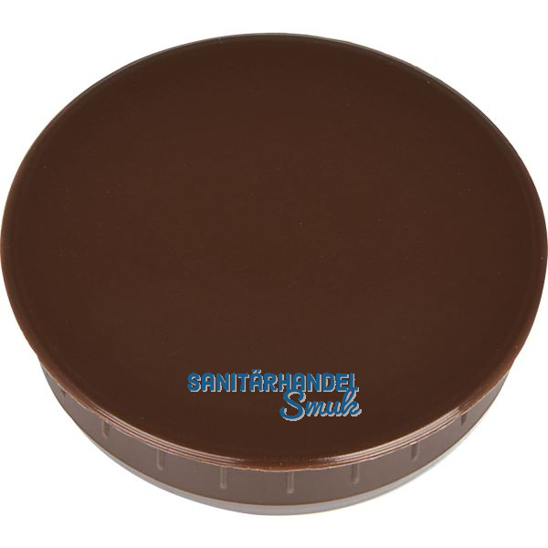 HENKE Scharniertopf Abdeckkappe � 35 mm, Kunststoff braun