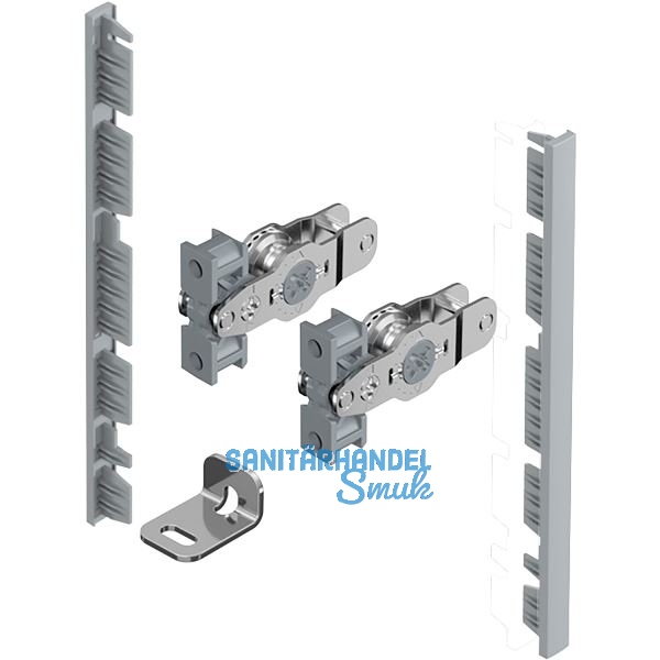 HETTICH AvanTech YOU Frontverbinder Zarge Innenfrontprofil H 139 silber