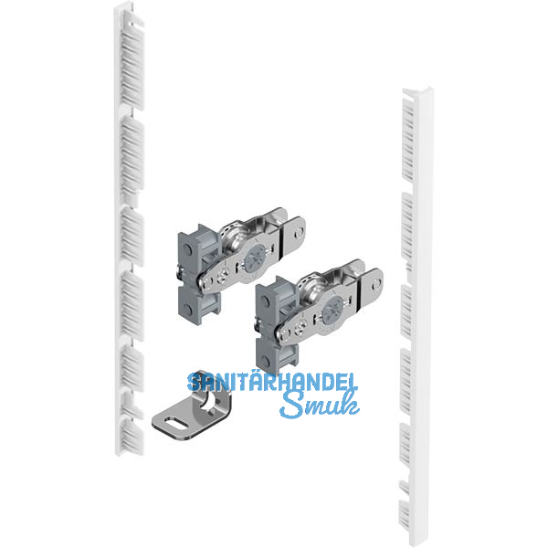 HETTICH AvanTech YOU Frontverbinder Zarge Innenfrontprofil H 187 wei�