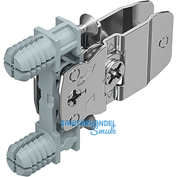 HETTICH AvanTech YOU Frontbefestigung Zarge ZH 101 zum Einpressen