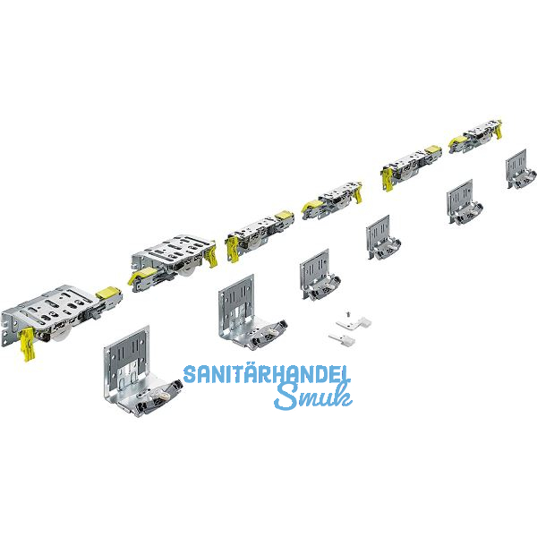 HETTICH TopLine XL Schiebet�rbeschlag-Set 1350 x 3000, 3-t�rig 22-30 mm