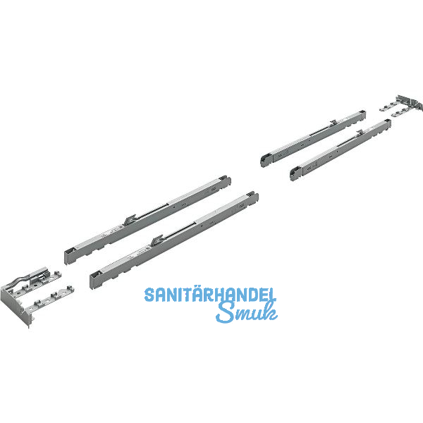 HETTICH TopLine XL Silent System D�mpfungs-Set, 2-t�rig 30-80 kg, grau