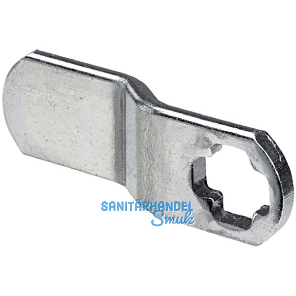 HETTICH Schlossriegel gekr�pft T�rst�rke 14 - 18 mm, Stahl vernickelt