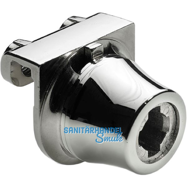 HETTICH PRESTIGE 2000 Zylinder-Glast�rschloss Typ 324.01, vernickelt hochglanz