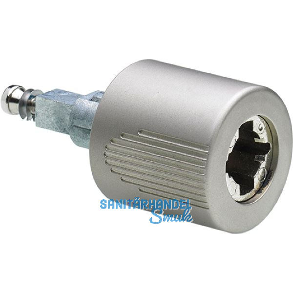 HETTICH PRESTIGE 2000 Zylinder-Drehgriff Typ 44.5 rechts, vernickelt matt