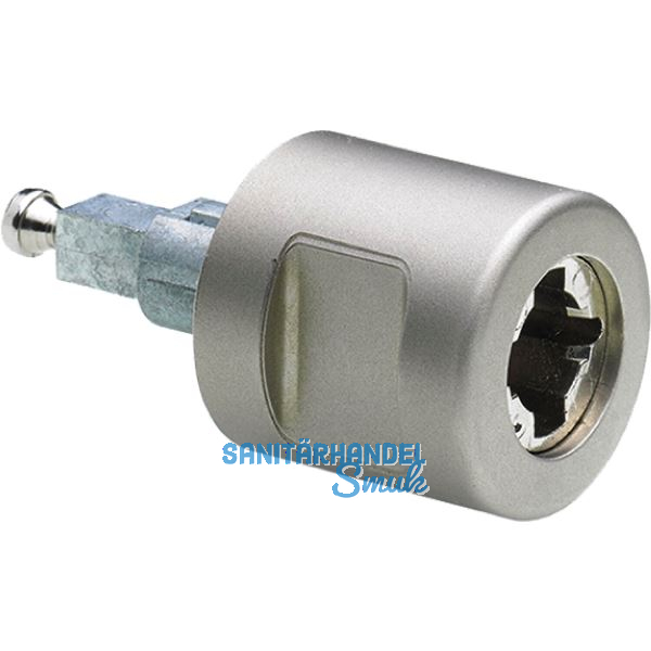 HETTICH PRESTIGE 2000 Zylinder-Drehgriff Typ 42.5 links, vernickelt matt