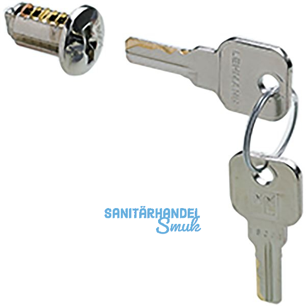 HETTICH PRESTIGE 2000 Innenzylinder 18001-18500 Schl�ssel Messing vernickelt