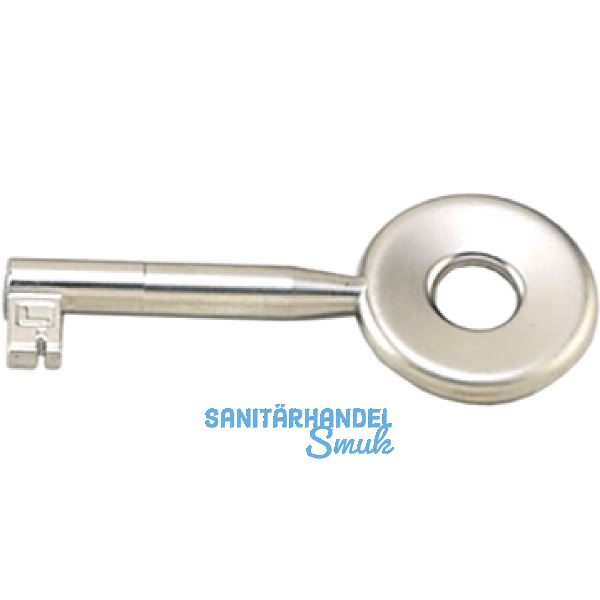 HETTICH M�belschl�ssel einfache Sperre Typ 27, Zamak vernickelt matt