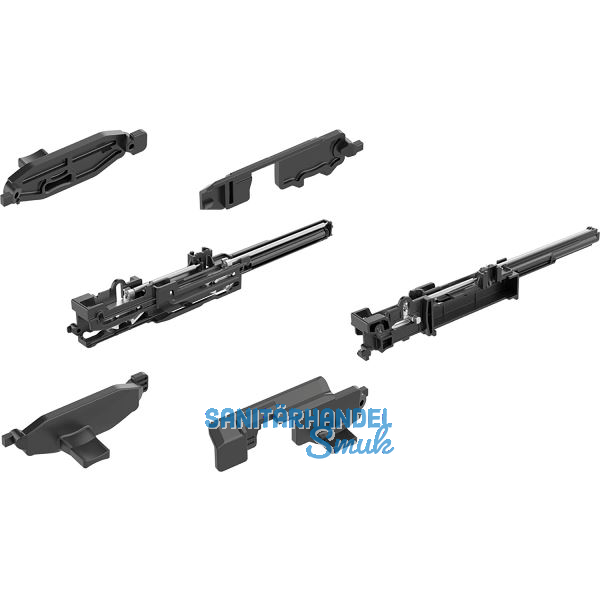 HETTICH Selbsteinzugsgeh�use mit D�mpfung Silent System 40 Set, schwarz