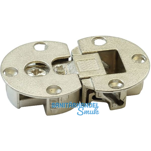 GRIMME Klappenband, 2-teilig, Zink vernickelt