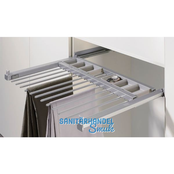 HETTICH Hosenhalter Amari 200 Lichte 800 - 900 mm Stahl silber