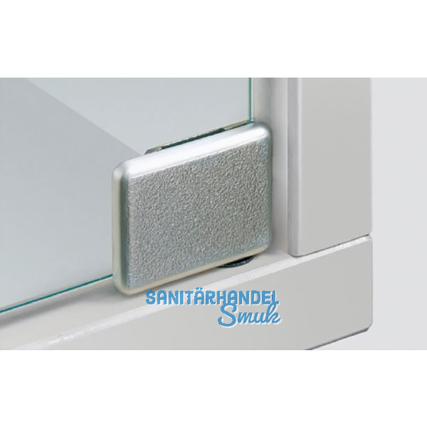 HETTICH Glast�rscharnier ET 150 Set, Glas bis 5,2 mm; 36x25 mm, Zink vern. matt