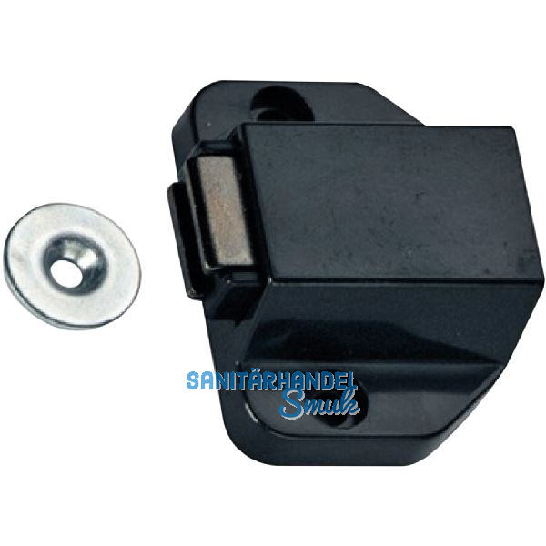 HETTICH Druckmagnetschnapper D7 / GP9, Kunststoff schwarz