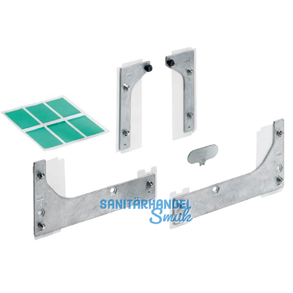 HETTICH SlideLine M Erg�nzungsset ged�mpft f�r eine geklebte Glast�r