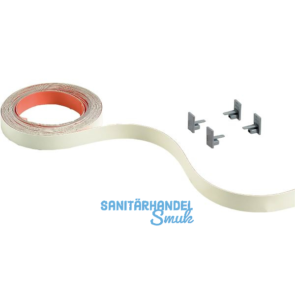 HETTICH SlideLine M Farbset zu vorlaufendem Laufprofil 16mm champagner, 2500 mm