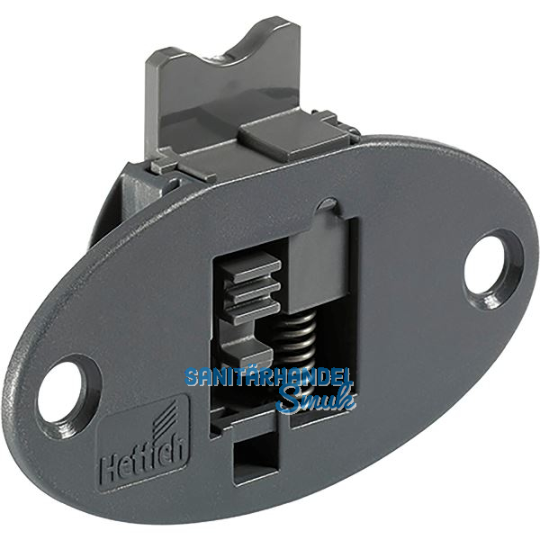 HETTICH SlideLine 55 Plus F�hrungsteil f�r innenliegende T�ren anthrazit