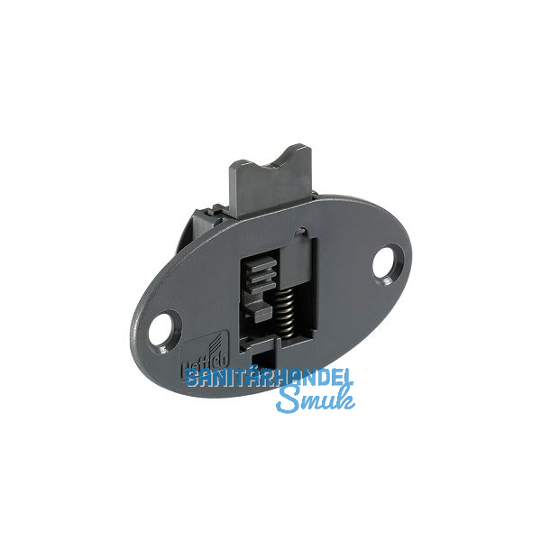 HETTICH SlideLine 55 Plus F�hrungsteil 1 vorliegende, 1 innenliegende T�r anth.