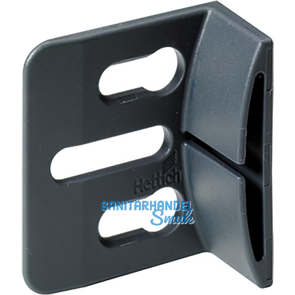 HETTICH SlideLine 55 Plus / M T�ranschlag, Abstandhalter, Kunststoff anthrazit