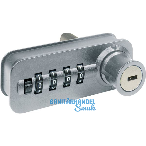 HETTICH Container-Zahlenschloss SysTop2000, chrom
