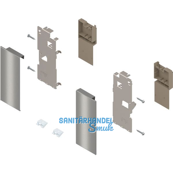 BLUM LEGRABOX Fronthalter Innenschubkasten H�he K, INOX (Anti-Fingerprint)