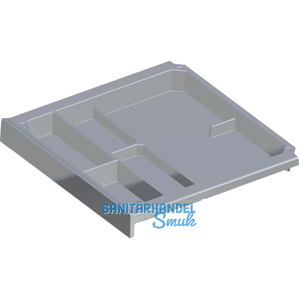 HETTICH SmarTray Materialschale 40 mm Kunststoff Alu-Optik