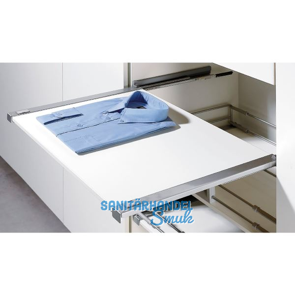 HETTICH Amari 200 Tablarauszug Stahl silber