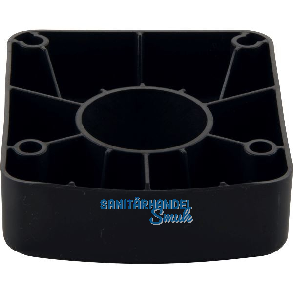 HETTICH KORREKT Oberteilgleiter zum Anschrauben, Kunststoff schwarz