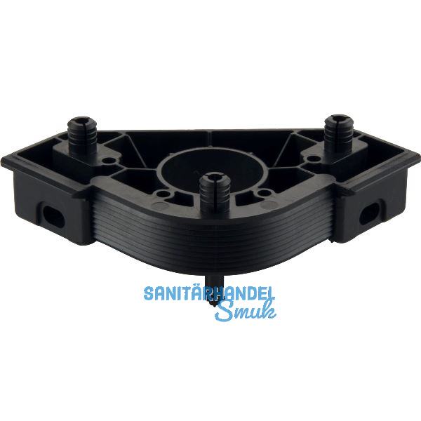 HETTICH KORREKT Planform Oberteilgleiter zum Einschlagen mit Auflage, schwarz