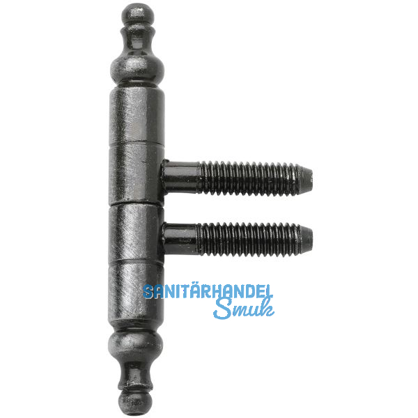 OTLAV Stil Einbohrband, Band-� 11 mm, Zink schwarz geb�rstet