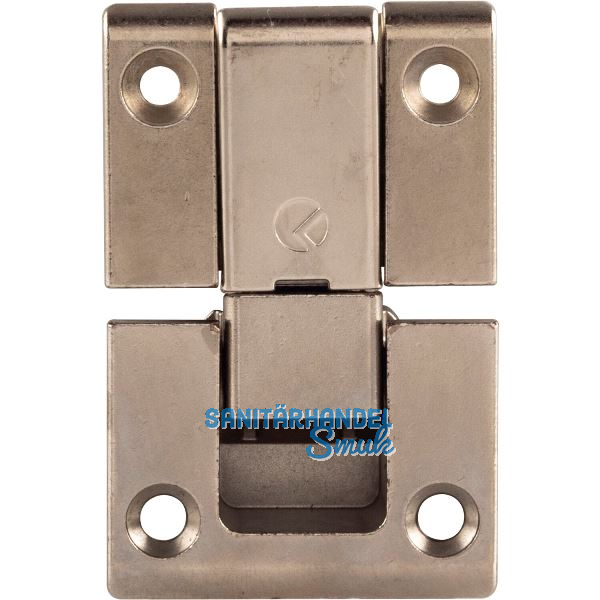 KIMANA SLIM Klappenband, 3-teilig, Zamak vernickelt