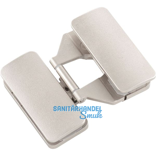 PR�META Glast�rscharnier Innenanschlag, Glas/Glas 5-8 mm, �W 190�, Zamak schwarz