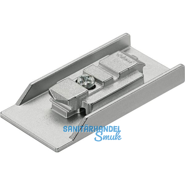 BLUM CLIP CRISTALLO Montageplatte , Zink vernickelt, Kleben, Distanz 0 mm