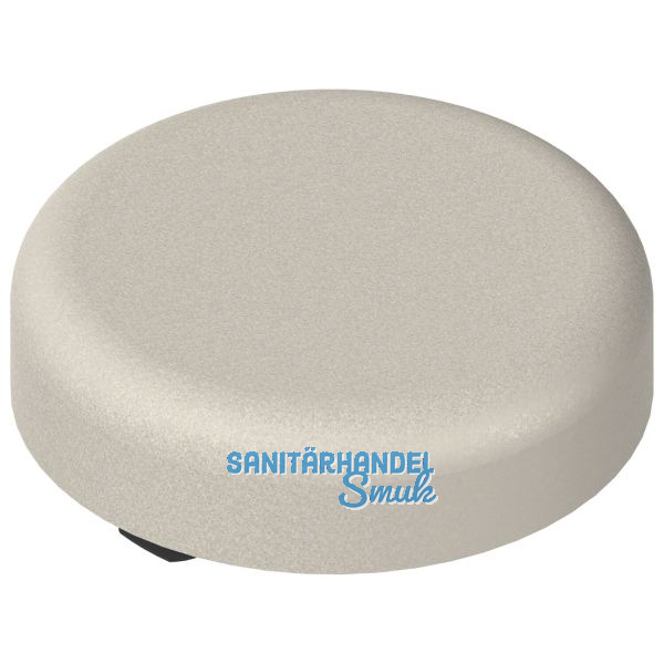 BLUM CLIP top Topfabdeckung - Glast�rscharnier rund, Kunststoff matt vernickelt