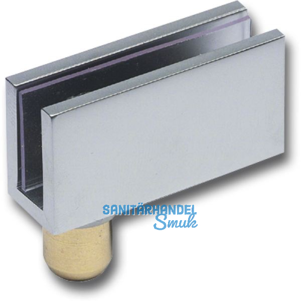 FONSEGRIVE Glast�rscharnier FZ 4-6, Glas 4-6 mm; 40x20mm, Messing verchromt matt