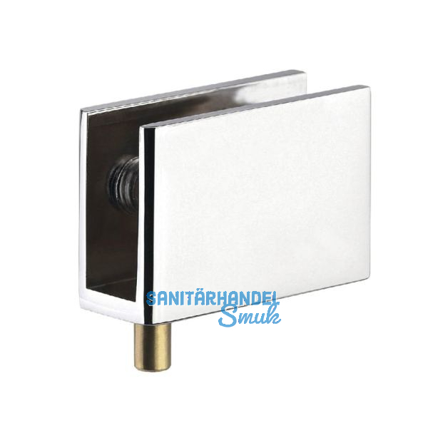 FONSEGRIVE Glast�rscharnier FZ 4-8, Glas 4-8 mm; 40x27mm, Messing verchromt matt