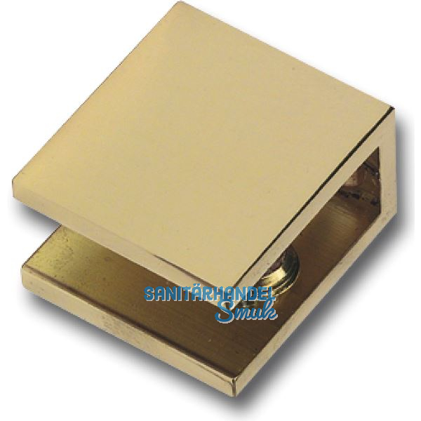 FONSEGRIVE Glastablar-Klemmtr�ger Umag, Glas 6-8 mm, B: 50 mm, poliert