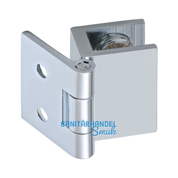 FONSEGRIVE Glast�rscharnier H25/R5, Glas 4-6 mm; 19x25mm, Messing verchromt