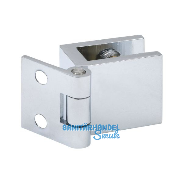 FONSEGRIVE Glast�rscharnier H25/R7, Glas 6-8 mm; 32x25mm, Messing verchromt