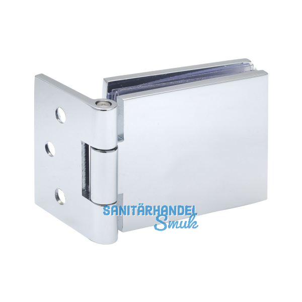 FONSEGRIVE Glast�rscharnier GBE 40, Glas 6-8 mm; 45x40mm, Messing verchromt