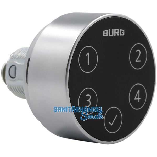 BURG elektronisches Code-Schloss Intro.Code rechts