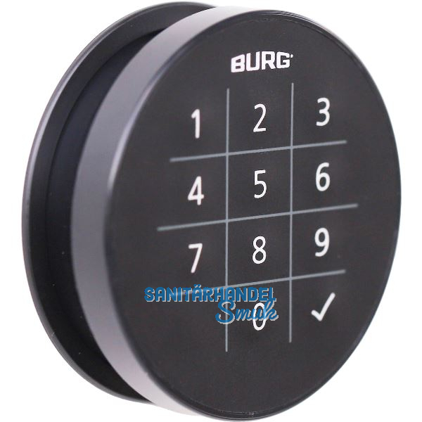 BURG elektronisches Code-Schloss Flexo.Code links