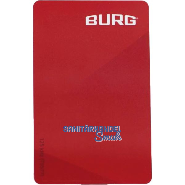 BURG Sektorkarte zu Schloss Niro.RFID schwarz