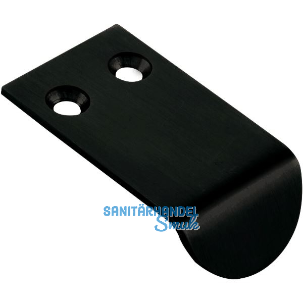 Ladengriff Xica LA 12, Breite 28 mm, Edelstahl schwarz matt