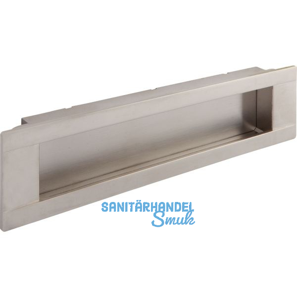 Muschelgriff Cian LA 160 mm, Breite 180 mm, ZN Edelstahl Effekt