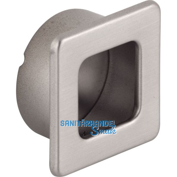 Muschelgriff Annea Breite 29 mm, Einlass � 26 mm, ZN Edelstahl Effekt